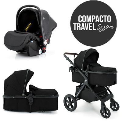 Teknum Compacto Travel System - Black